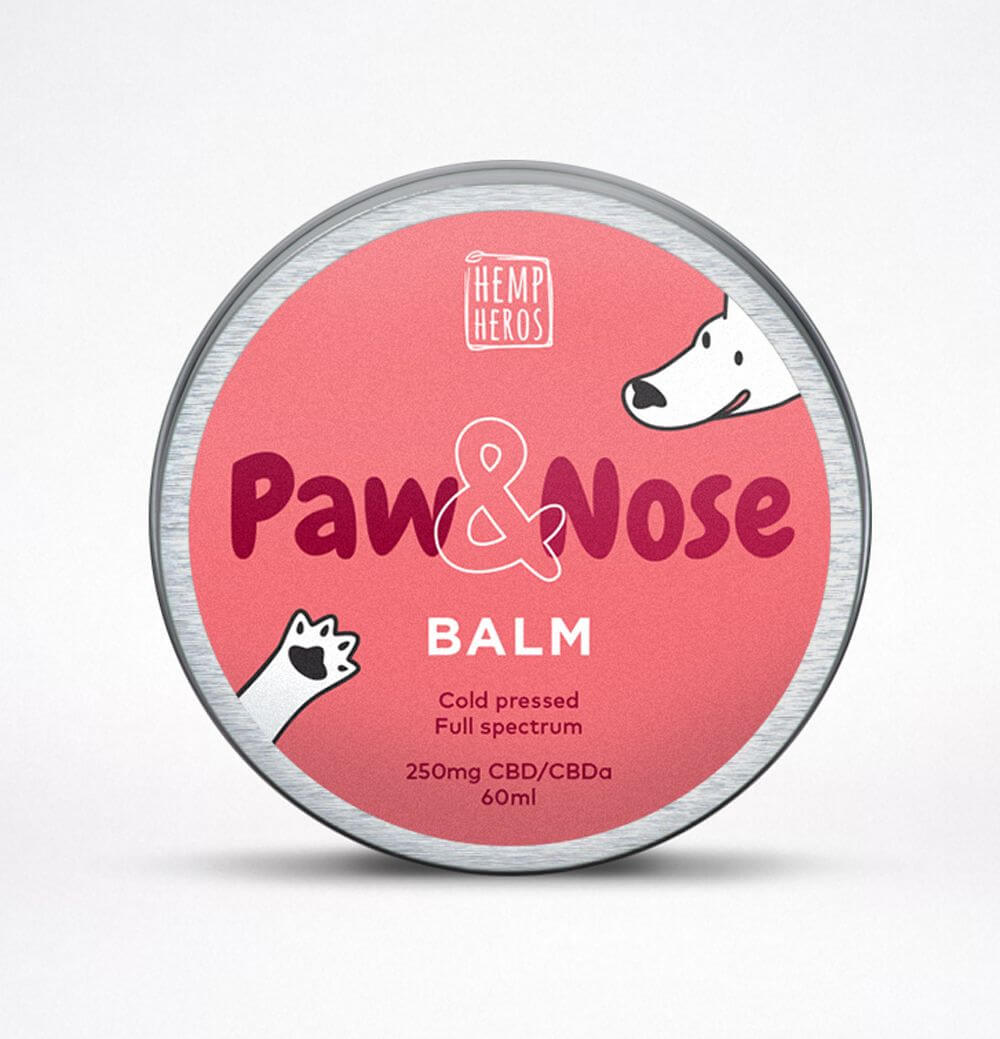 Natural CBD Nose & Paw Balm for Dogs - 250mg